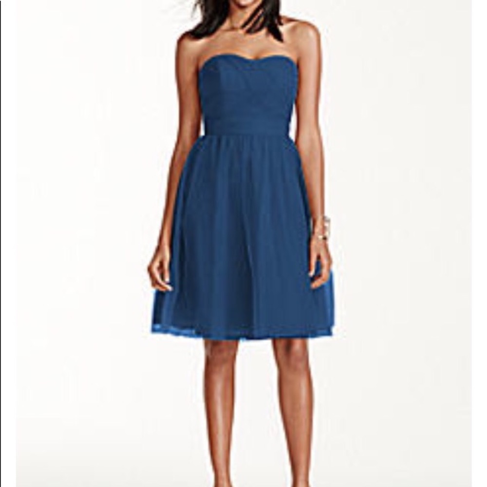 David’s Bridal Dresses - Navy Blue